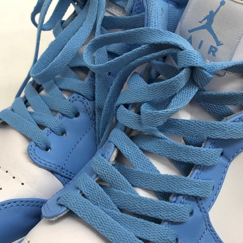 【中古品】【メンズ】 NIKE ナイキ AIR JORDAN 1 RETRO MID 554724-106 エアジョーダン1 レトロ ミッド スニーカー シューズ 靴 160-260402-hn-03-fur サイズ：28.5cm US10.5 カラー：ホワイト/ユニバーシティブルー 万代Net店