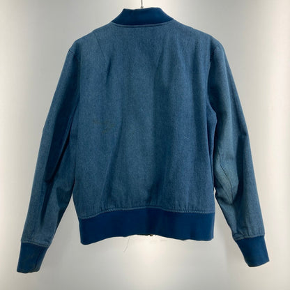 【中古品】【メンズ】 HUF ハフ ボンバージャケット デニム 142-260308-WA-05-iwa サイズ：S カラー：ブルー 万代Net店