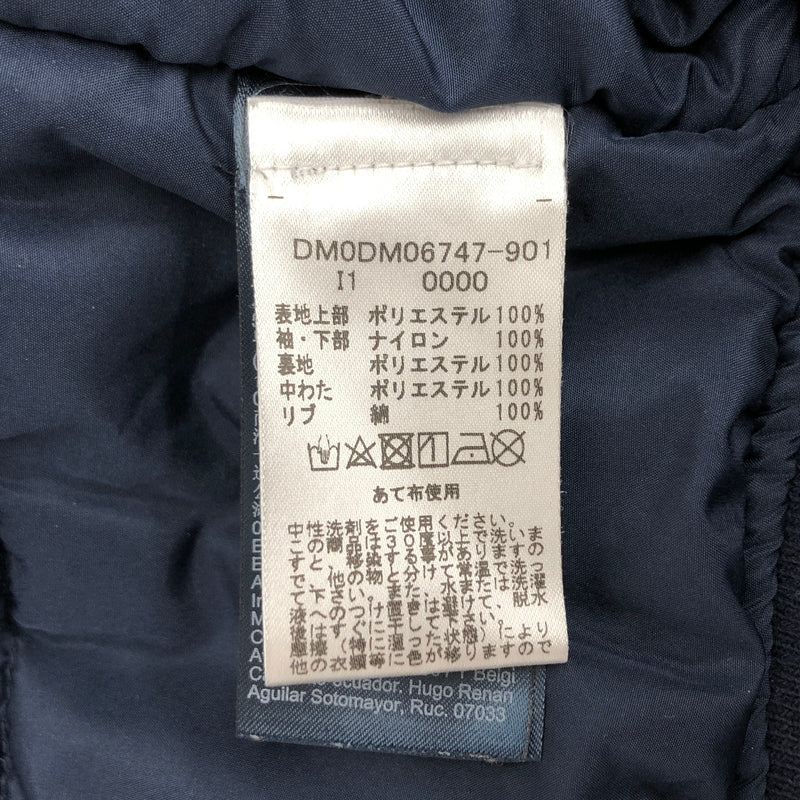 【現状渡し品】【メンズ】 TOMMY JEANS トミージーンズ PADDED JACKET DM0DM06747-901 パデッドジャケット アウター 古着 147-260610-rs-02-fur サイズ：L カラー：ネイビー/ホワイト/レッド 万代Net店