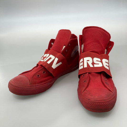 【中古品】【メンズ】 CONVERSE コンバース 1CL036 ALL STAR 100 BIGGORE SLIP HI スニーカー 本体のみ（箱なし） 165-251201-WA-03-iwa サイズ：28cm カラー：レッド 万代Net店