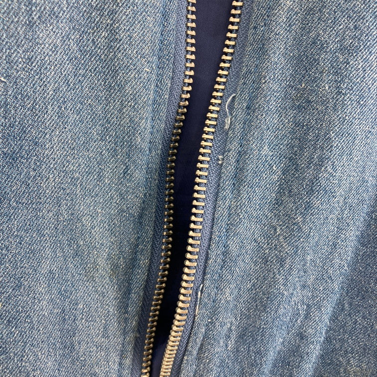 【中古品】【メンズ】 HUF ハフ ボンバージャケット デニム 142-260308-WA-05-iwa サイズ：S カラー：ブルー 万代Net店