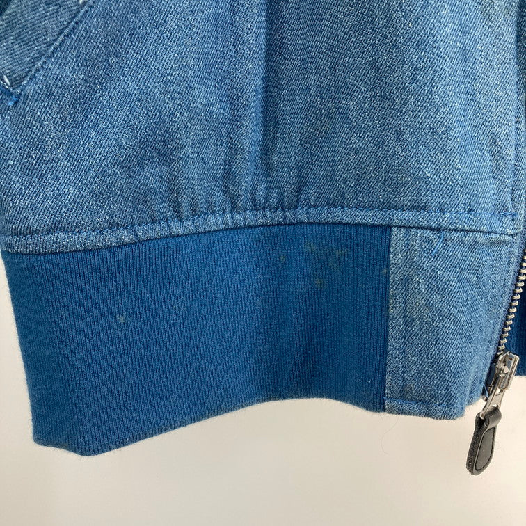 【中古品】【メンズ】 HUF ハフ ボンバージャケット デニム 142-260308-WA-05-iwa サイズ：S カラー：ブルー 万代Net店