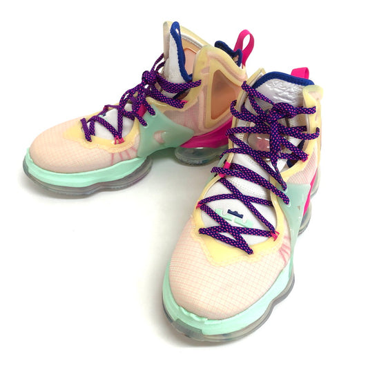 【中古品】【メンズ】 NIKE ナイキ LEBRON 19 "VALENTINE’S DAY LOVE LETTER" DH8459-900 レブロン バレンタイン デイ ラブ レター スニーカー シューズ 靴 160-250228-rs-05-fur サイズ：26.5cm US 8.5 カラー：マルチカラー 万代Net店