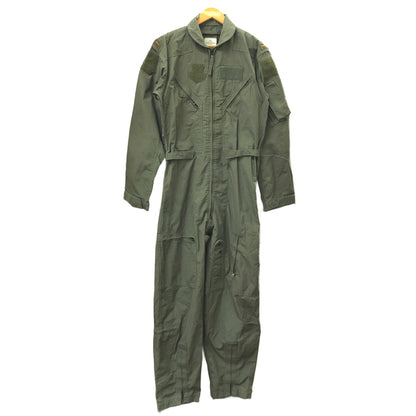 【現状渡し品】【メンズ】 US.ARMY CWU-27 P FLYERS' COVERALLS 8415-01-043-8385 カバーオール つなぎ 古着 ヴィンテージ 146-260825-rs-02-fur サイズ：38L カラー：セージグリーン 万代Net店
