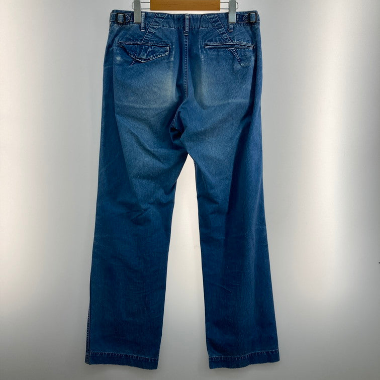 【中古品】【メンズ】 A VONTADE アボンタージ デニムパンツ 151-260308-WA-06-iwa サイズ：L カラー：ブルー 万代Net店