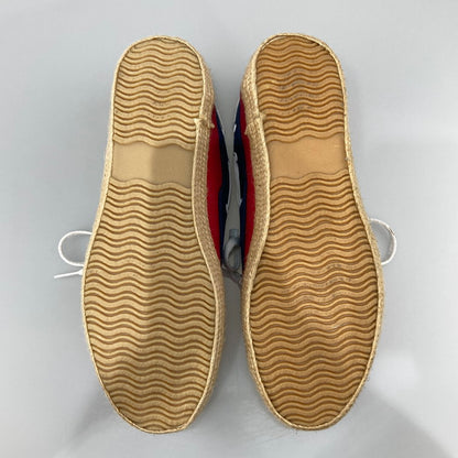 【中古美品】【メンズ】 DIFFEDUCATION ディフデュケーション ローカットスニーカー 本体のみ（箱なし） 165-251201-WA-04-iwa サイズ：28.5cm カラー：レッド ネイビー系 万代Net店