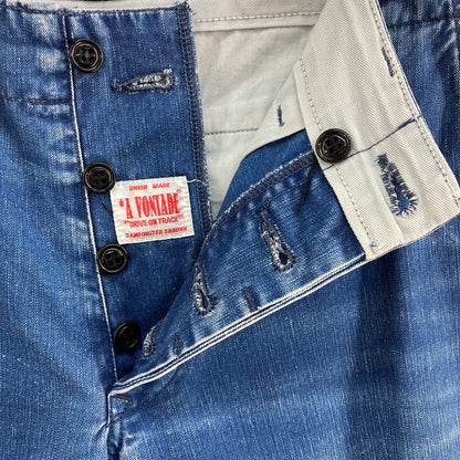 【中古品】【メンズ】 A VONTADE アボンタージ デニムパンツ 151-260308-WA-06-iwa サイズ：L カラー：ブルー 万代Net店