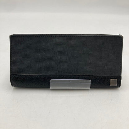 【中古品】【メンズ】 Dunhill ダンヒル T15488 ファスナー 二つ折り 長財布 201-250807-NS-15-iwa カラー：ブラック シルバー 万代Net店