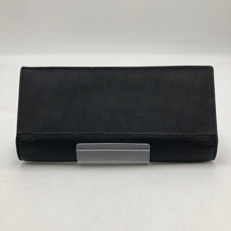 【中古品】【メンズ】 Dunhill ダンヒル T15488 ファスナー 二つ折り 長財布 201-250807-NS-15-iwa カラー：ブラック シルバー 万代Net店