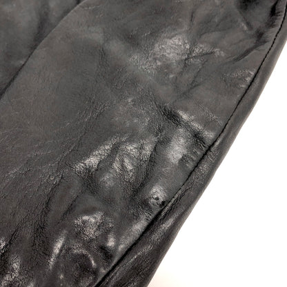 【ジャンク品】【メンズ】 USED COW LEATHER JACKET 905674 レザージャケット 牛革 古着 ヴィンテージ 146-260610-rs-03-fur サイズ：M カラー：ブラック 万代Net店