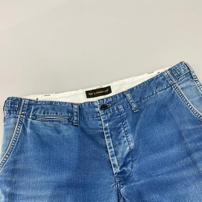 【中古品】【メンズ】 A VONTADE アボンタージ デニムパンツ 151-260308-WA-06-iwa サイズ：L カラー：ブルー 万代Net店