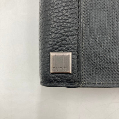 【中古品】【メンズ】 Dunhill ダンヒル T15488 ファスナー 二つ折り 長財布 201-250807-NS-15-iwa カラー：ブラック シルバー 万代Net店