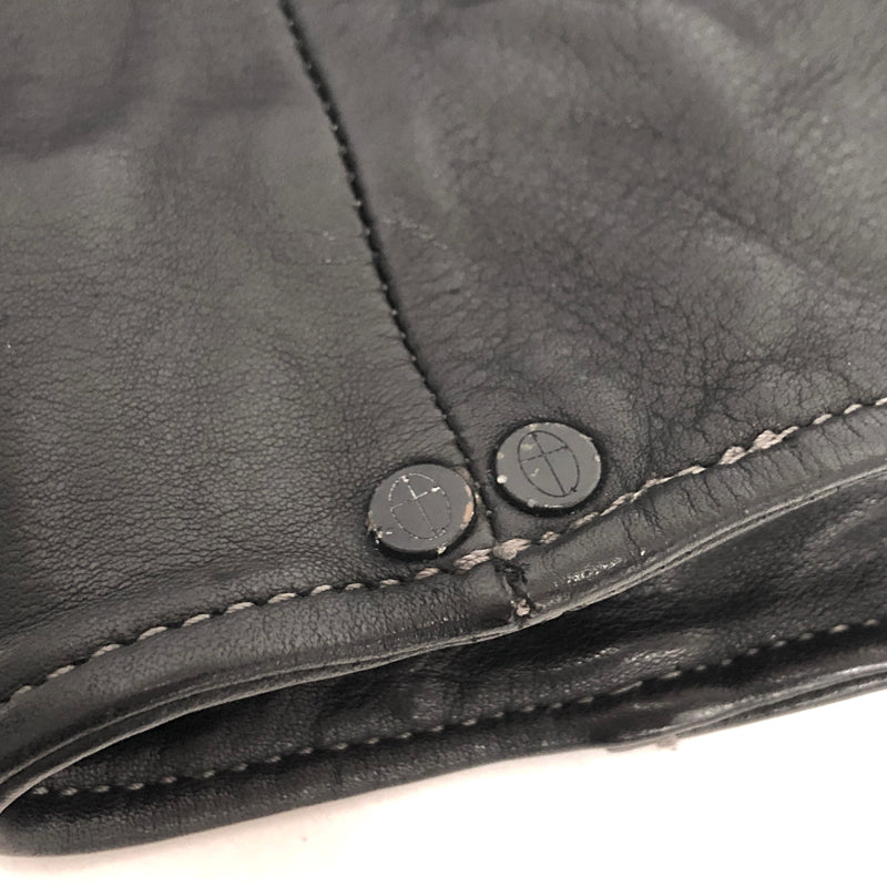 【ジャンク品】【メンズ】 USED COW LEATHER JACKET 905674 レザージャケット 牛革 古着 ヴィンテージ 146-260610-rs-03-fur サイズ：M カラー：ブラック 万代Net店