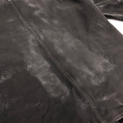 【ジャンク品】【メンズ】 USED COW LEATHER JACKET 905674 レザージャケット 牛革 古着 ヴィンテージ 146-260610-rs-03-fur サイズ：M カラー：ブラック 万代Net店