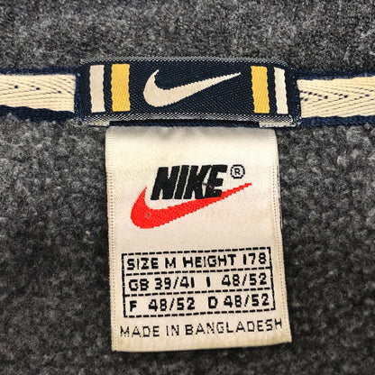 【ジャンク品】【メンズ】 NIKE ナイキ Fleece Jacket フリースジャケット 銀タグ 90s アウター 古着 ヴィンテージ系 145-251008-rs-06-fur サイズ：M カラー：グレー 万代Net店