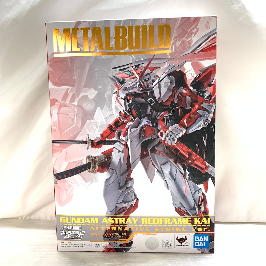 【未使用品】 METAL BUILD ガンダムアストレイ レッドフレーム改（オルタナティブストライク ver.） 056-260710-MS-09-min 万代Net店