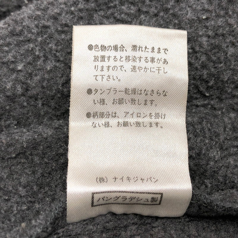 【ジャンク品】【メンズ】 NIKE ナイキ Fleece Jacket フリースジャケット 銀タグ 90s アウター 古着 ヴィンテージ系 145-251008-rs-06-fur サイズ：M カラー：グレー 万代Net店