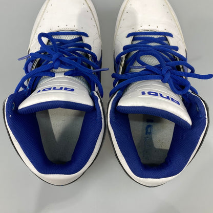 【中古品】【メンズ】 AND1 アンドワン D1083MWMW ROCKET 4 スニーカー 本体のみ（箱なし） 165-251201-WA-05-iwa サイズ：27cm カラー：ホワイト ブルー 万代Net店