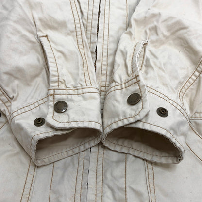 【現状渡し品】【メンズ】 AVIREX アヴィレックス FLIGHT SUIT 6146072 フライトスーツ つなぎ 古着 145-260825-rs-03-fur サイズ：M カラー：ベージュ系 万代Net店