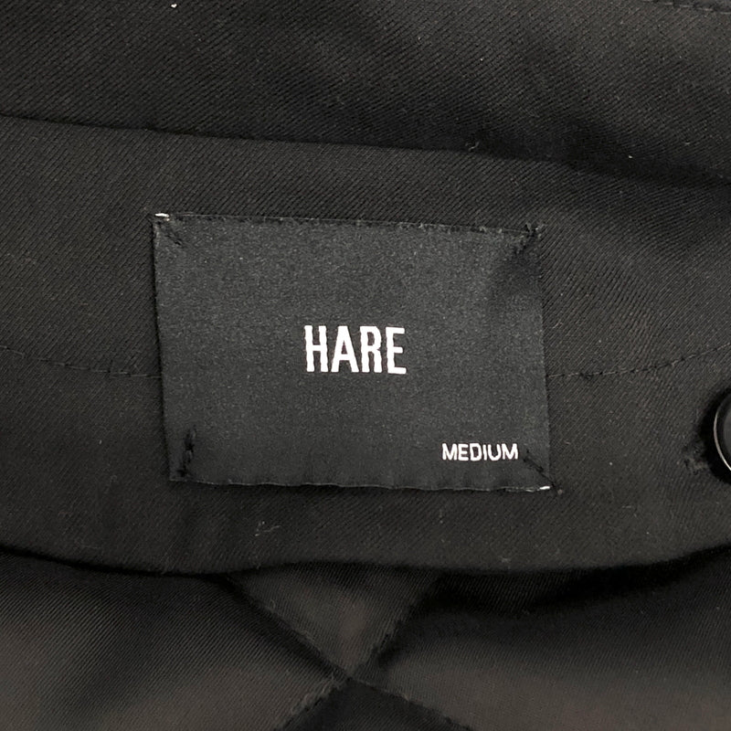 【中古品】【メンズ】 HARE ハレ HA030128AD ライナー付きBIGチェスターコート ロングコート アウター 147-260610-rs-04-fur サイズ：M カラー：ブラック 万代Net店