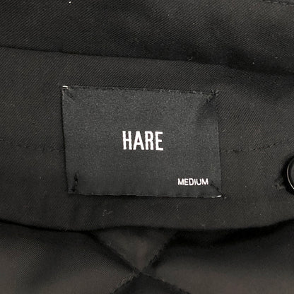 【中古品】【メンズ】 HARE ハレ HA030128AD ライナー付きBIGチェスターコート ロングコート アウター 147-260610-rs-04-fur サイズ：M カラー：ブラック 万代Net店