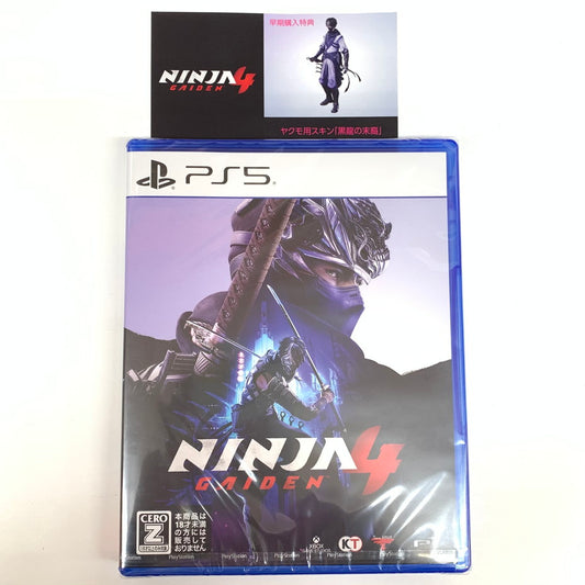 【未使用品】 NINJA GAIDEN 4 -PS5 026-251119-mo-10-fur 万代Net店