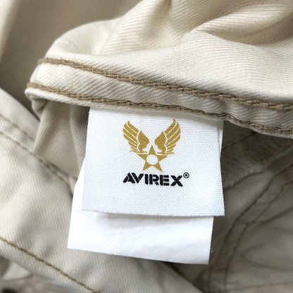 【現状渡し品】【メンズ】 AVIREX アヴィレックス FLIGHT SUIT 6146072 フライトスーツ つなぎ 古着 145-260825-rs-03-fur サイズ：M カラー：ベージュ系 万代Net店