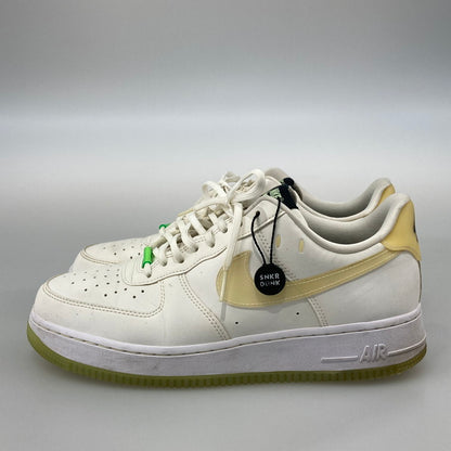 【中古品】【レディース】 NIKE ナイキ CT3228-100 WMNS AIR FORCE 1 07 LX HAVE A NIKE DAY WHITE BARLEY VOLT-BLACK スニーカー 本体のみ（箱なし） 160-251201-WA-06-iwa サイズ：26.5cm カラー：ホワイト系 万代Net店