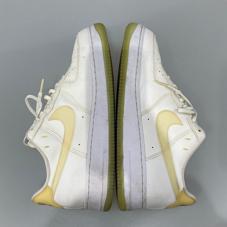 【中古品】【レディース】 NIKE ナイキ CT3228-100 WMNS AIR FORCE 1 07 LX HAVE A NIKE DAY WHITE BARLEY VOLT-BLACK スニーカー 本体のみ（箱なし） 160-251201-WA-06-iwa サイズ：26.5cm カラー：ホワイト系 万代Net店