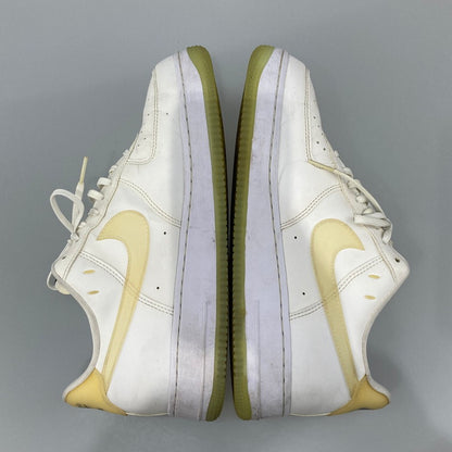 【中古品】【レディース】 NIKE ナイキ CT3228-100 WMNS AIR FORCE 1 07 LX HAVE A NIKE DAY WHITE BARLEY VOLT-BLACK スニーカー 本体のみ（箱なし） 160-251201-WA-06-iwa サイズ：26.5cm カラー：ホワイト系 万代Net店
