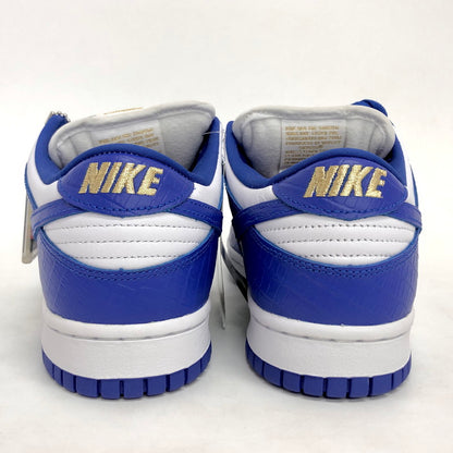 【中古美品】【メンズ】 NIKE SB ナイキエスビー × Supreme Dunk Low OG QS Gold Stars DH3228-100 ダンク ロー OG QS ゴールドスターズ スニーカー シューズ 靴 160-251009-rs-01-fur サイズ：26.5cm US8.5 カラー：ブルー/ホワイト 万代Net店