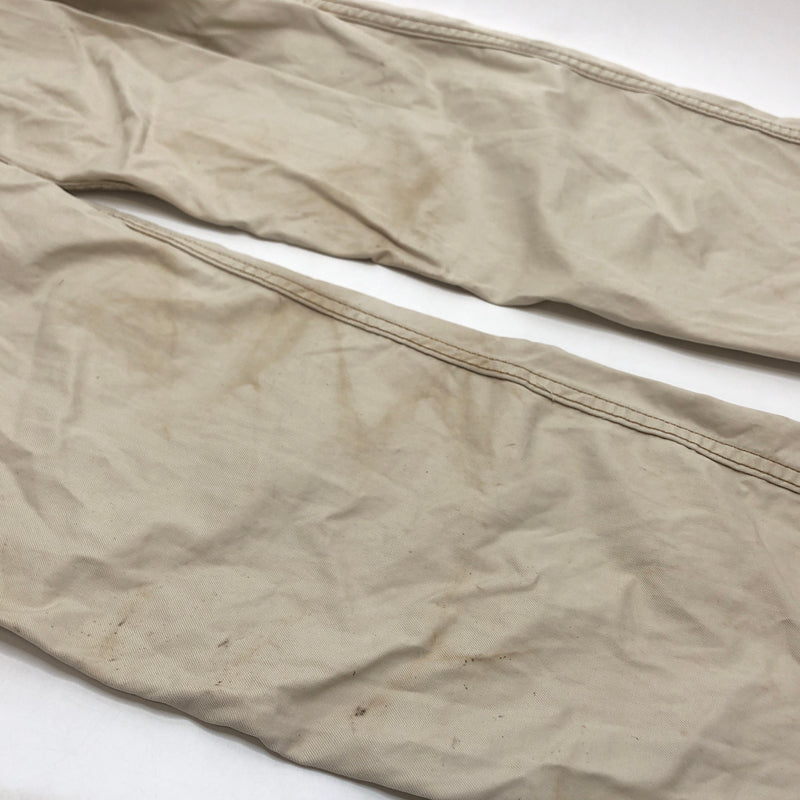 【現状渡し品】【メンズ】 AVIREX アヴィレックス FLIGHT SUIT 6146072 フライトスーツ つなぎ 古着 145-260825-rs-03-fur サイズ：M カラー：ベージュ系 万代Net店