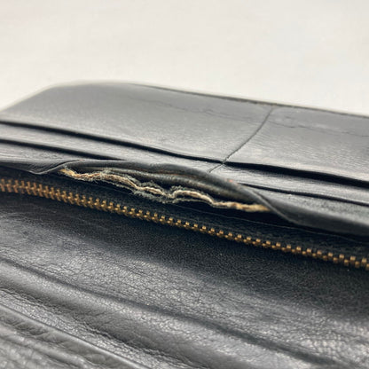 【現状渡し品】【メンズ】 CALEE キャリー 長財布 メンズ CL-09ST115 牛革 スタッズロングウォレット 201-251221-SY-04-iwa カラー：ブラック 万代Net店