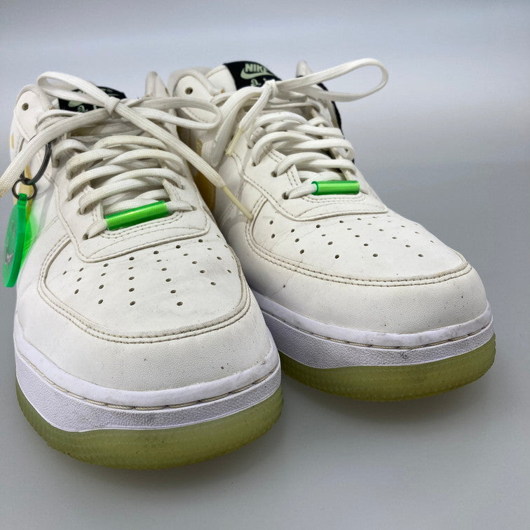 【中古品】【レディース】 NIKE ナイキ CT3228-100 WMNS AIR FORCE 1 07 LX HAVE A NIKE DAY WHITE BARLEY VOLT-BLACK スニーカー 本体のみ（箱なし） 160-251201-WA-06-iwa サイズ：26.5cm カラー：ホワイト系 万代Net店