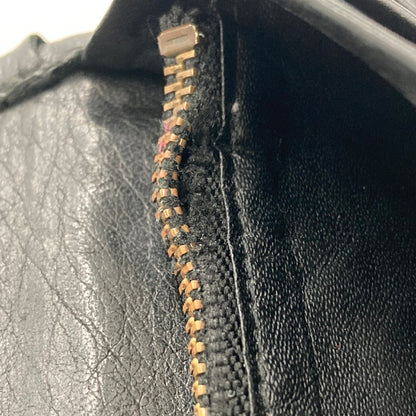 【現状渡し品】【メンズ】 CALEE キャリー 長財布 メンズ CL-09ST115 牛革 スタッズロングウォレット 201-251221-SY-04-iwa カラー：ブラック 万代Net店