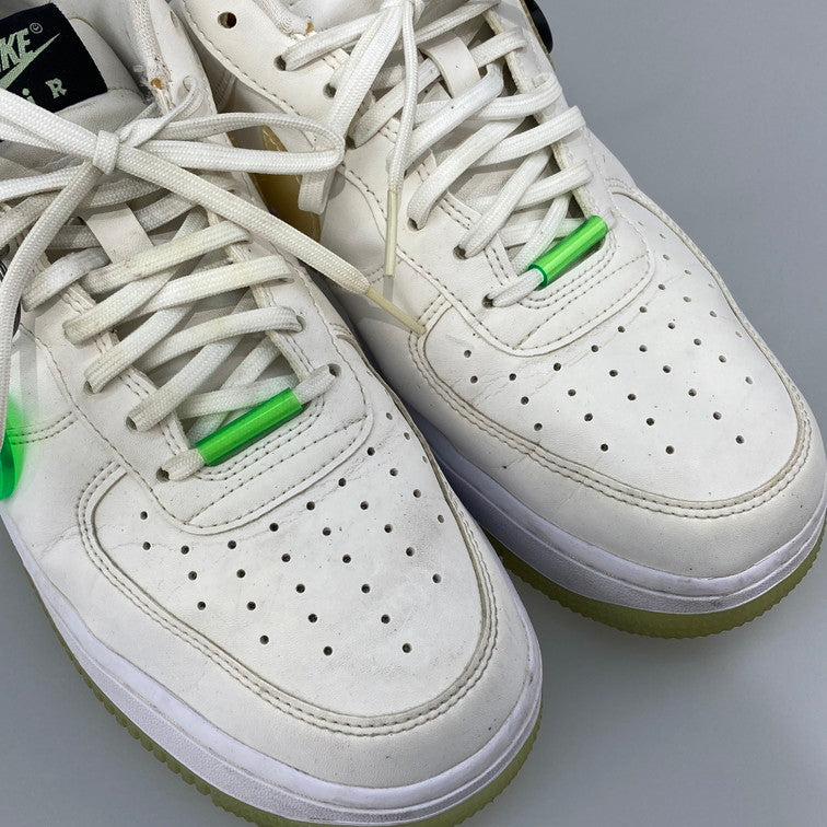 【中古品】【レディース】 NIKE ナイキ CT3228-100 WMNS AIR FORCE 1 07 LX HAVE A NIKE DAY WHITE BARLEY VOLT-BLACK スニーカー 本体のみ（箱なし） 160-251201-WA-06-iwa サイズ：26.5cm カラー：ホワイト系 万代Net店