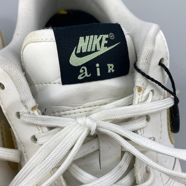 【中古品】【レディース】 NIKE ナイキ CT3228-100 WMNS AIR FORCE 1 07 LX HAVE A NIKE DAY WHITE BARLEY VOLT-BLACK スニーカー 本体のみ（箱なし） 160-251201-WA-06-iwa サイズ：26.5cm カラー：ホワイト系 万代Net店