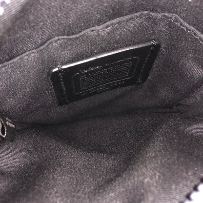 【中古品】【メンズ/レディース】 COACH コーチ × Disney クロスボディ C2021-3331 ショルダーバッグ ミニバッグ シグネチャー レザー カラテ 鞄 180-250703-rs-01-fur カラー：レッド/ブラック/ベージュ系 万代Net店