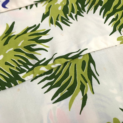 【中古品】【メンズ】 SUN SURF サンサーフ L/S RAYON ALOHA SHIRT SS23304 アロハシャツ ハワイアンシャツ 長袖 トップス レーヨン 総柄 東洋エンタープライズ 145-260612-rs-03-fur サイズ：S カラー：ホワイト/グリーン 万代Net店