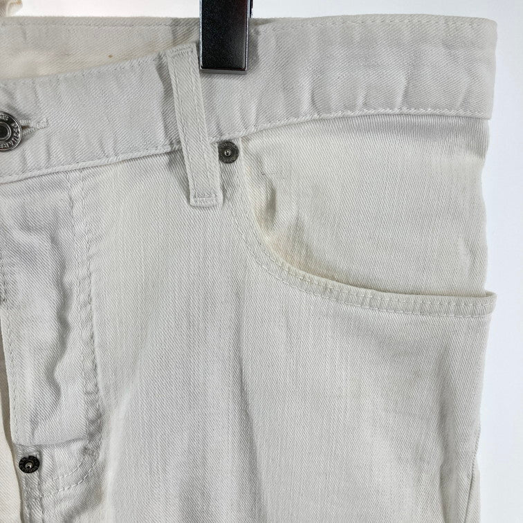 【中古品】【メンズ】 DSQUARED2 ディースクエアード デニムパンツ ジーンズ ボトムズ 153-250218-OR-09-iwa サイズ：イタリア50 カラー：ホワイト系 万代Net店