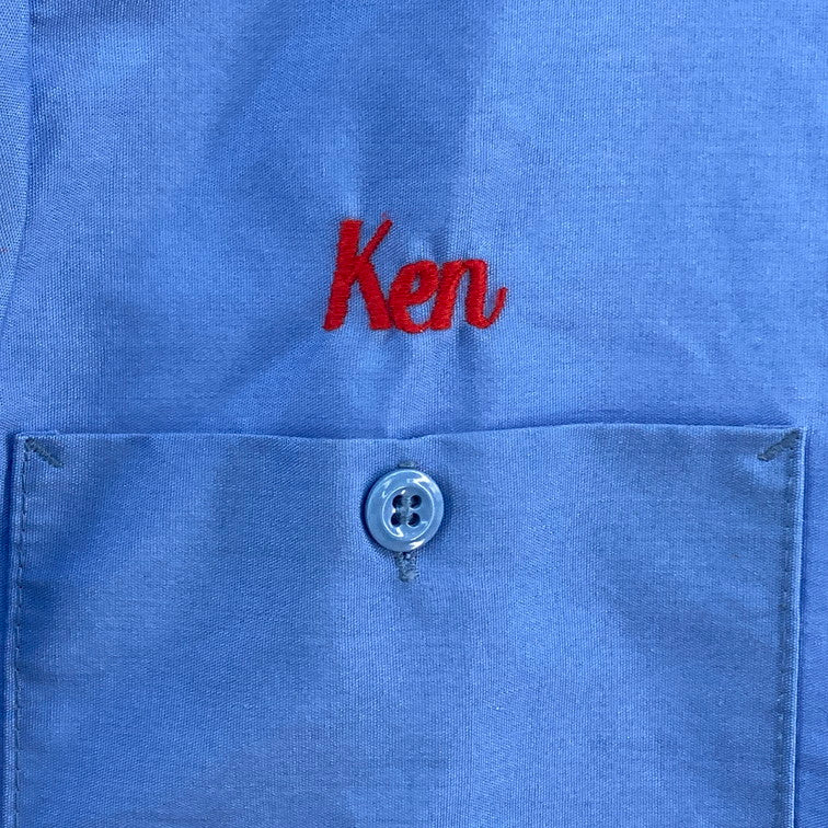 【中古品】【メンズ】 WEAR GUARD S/S WORK SHIRT ワークシャツ 146-260310-WA-01-iwa サイズ：L カラー：ライトブルー 万代Net店