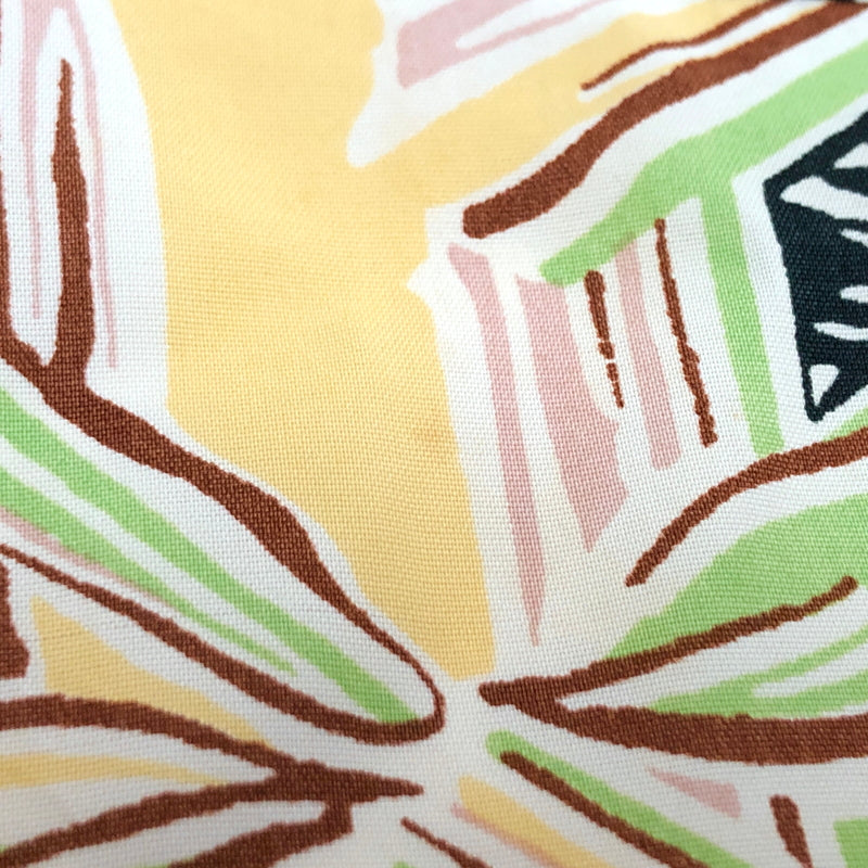 【中古品】【メンズ】 SUN SURF サンサーフ BAMBOO PRINT L/S RAYON ALOHA SHIRT SS20970 アロハシャツ ハワイアンシャツ 長袖 トップス レーヨン 総柄 東洋エンタープライズ 145-260612-rs-05-fur サイズ：S カラー：ブラック系 万代Net店