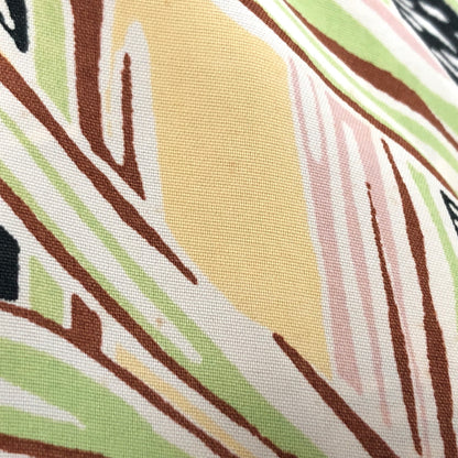 【中古品】【メンズ】 SUN SURF サンサーフ BAMBOO PRINT L/S RAYON ALOHA SHIRT SS20970 アロハシャツ ハワイアンシャツ 長袖 トップス レーヨン 総柄 東洋エンタープライズ 145-260612-rs-05-fur サイズ：S カラー：ブラック系 万代Net店