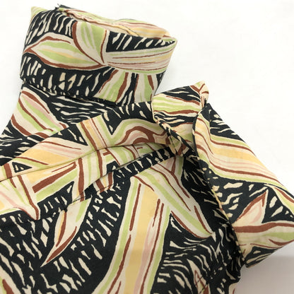 【中古品】【メンズ】 SUN SURF サンサーフ BAMBOO PRINT L/S RAYON ALOHA SHIRT SS20970 アロハシャツ ハワイアンシャツ 長袖 トップス レーヨン 総柄 東洋エンタープライズ 145-260612-rs-05-fur サイズ：S カラー：ブラック系 万代Net店