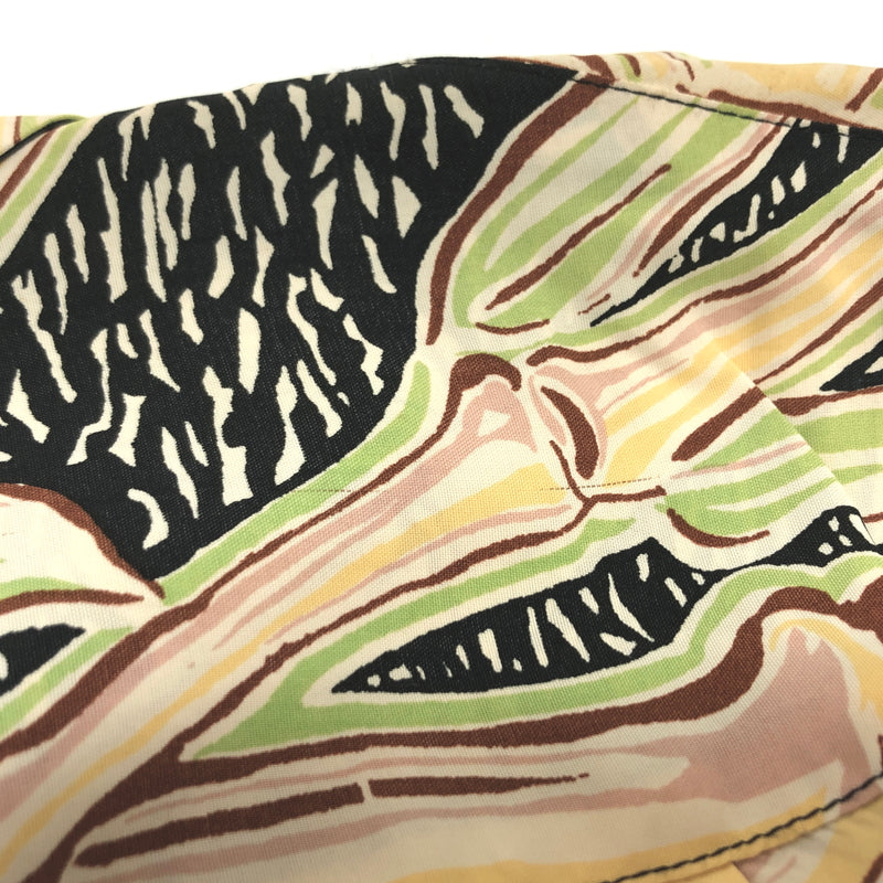 【中古品】【メンズ】 SUN SURF サンサーフ BAMBOO PRINT L/S RAYON ALOHA SHIRT SS20970 アロハシャツ ハワイアンシャツ 長袖 トップス レーヨン 総柄 東洋エンタープライズ 145-260612-rs-05-fur サイズ：S カラー：ブラック系 万代Net店