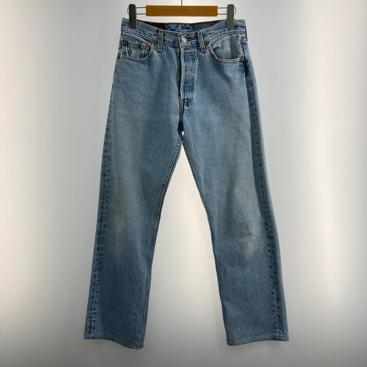 【中古品】【メンズ】 Levi's リーバイス 90'S 501 DENIM PANT デニムパンツ 157-260310-WA-04-iwa サイズ：W29 L32 カラー：ライトブルー 万代Net店