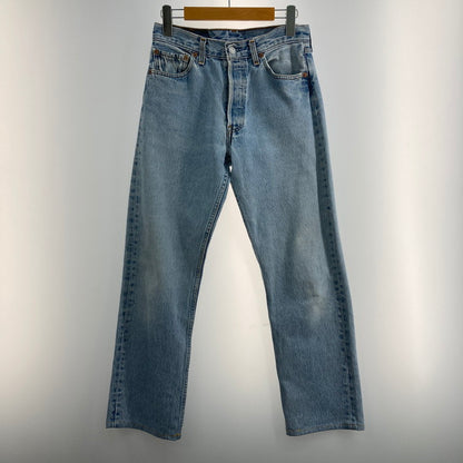 【中古品】【メンズ】 Levi's リーバイス 90'S 501 DENIM PANT デニムパンツ 157-260310-WA-04-iwa サイズ：W29 L32 カラー：ライトブルー 万代Net店