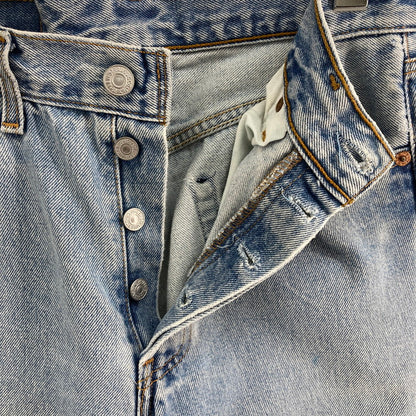 【中古品】【メンズ】 Levi's リーバイス 90'S 501 DENIM PANT デニムパンツ 157-260310-WA-04-iwa サイズ：W29 L32 カラー：ライトブルー 万代Net店