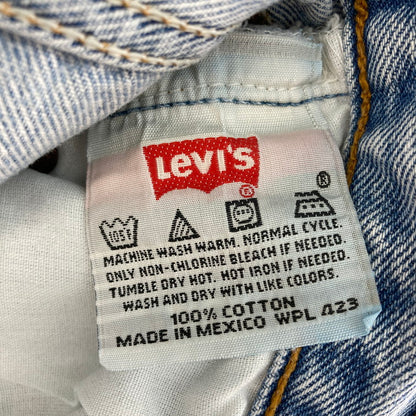 【中古品】【メンズ】 Levi's リーバイス 90'S 501 DENIM PANT デニムパンツ 157-260310-WA-04-iwa サイズ：W29 L32 カラー：ライトブルー 万代Net店