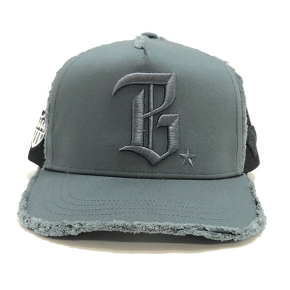 【中古美品】【メンズ】 BEAMS GOLF ビームスゴルフ × YOSHINORI KOTAKE MESH TRACK CAP 81-41-0414-499 メッシュキャップ 帽子 185-260612-rs-07-fur サイズ：F カラー：グレー 万代Net店